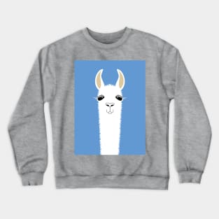 Llama Portrait #4 Crewneck Sweatshirt